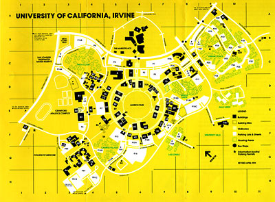 Campus map, 1978.