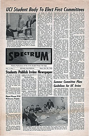 Spectrum, First issue, Oct. 1965.
