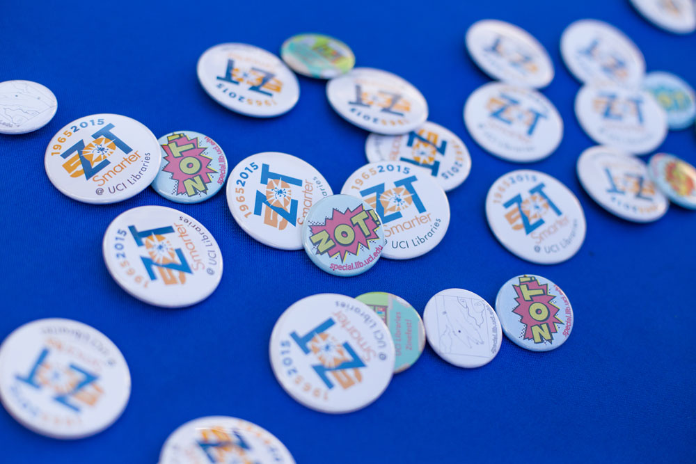 We'll also have buttons! And the button maker, so you can make your own.