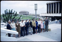 Members of UCI's first graduating class, 1966.