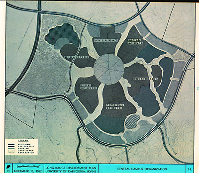 Plan for academic sectors, 1963.